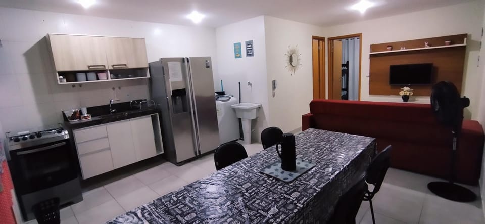Living room, Dining area, minibar, stove