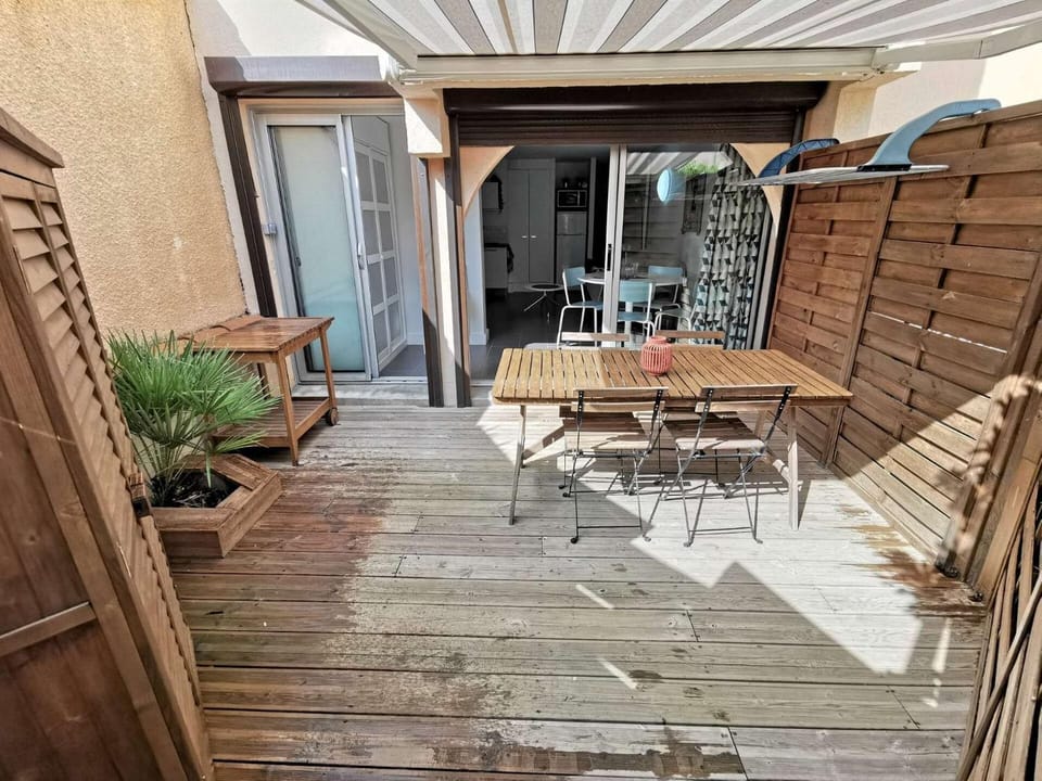Résidence Le Mail A La Plage - APPT T2 cabine 4 couchages PORT LEUCATE. Réf: 2MAI_603 MAE-3184 Cabin in Leucate
