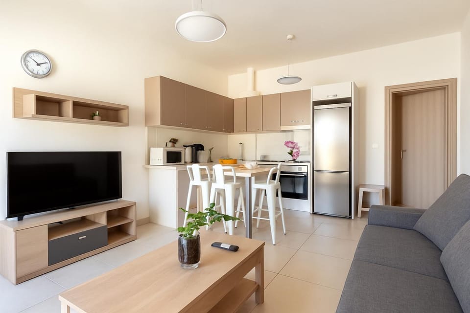 TV and multimedia, Kitchen or kitchenette, Living room, washing machine, air conditioner