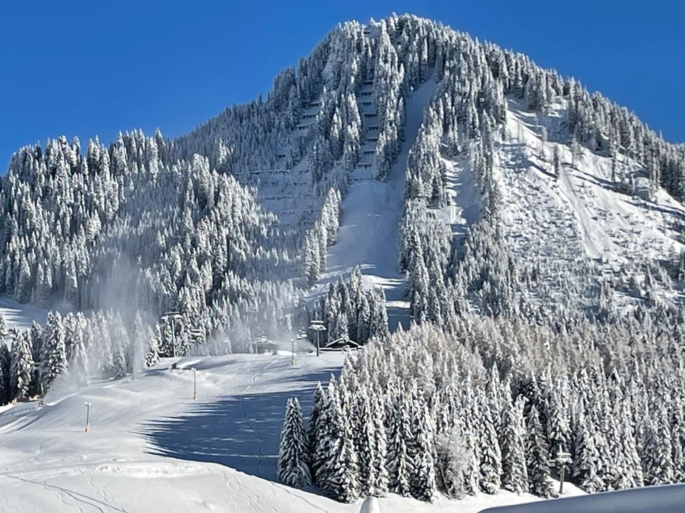 Winter, Mountain view