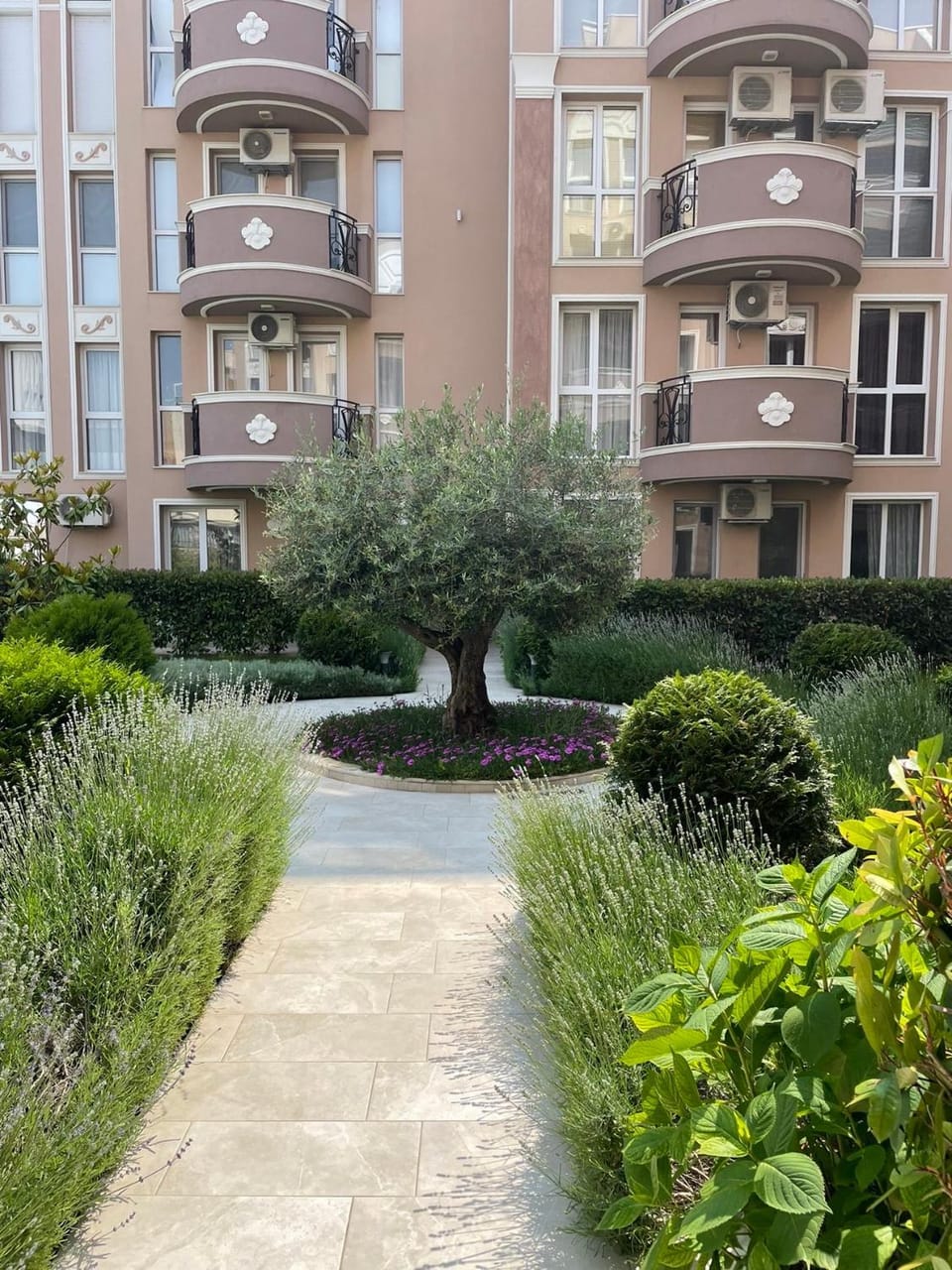 Property building, Garden