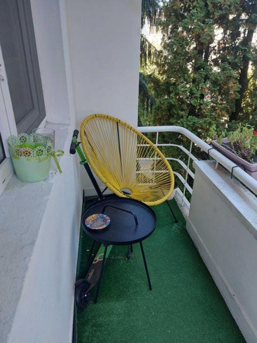 Day, Balcony/Terrace, Seating area, Garden view