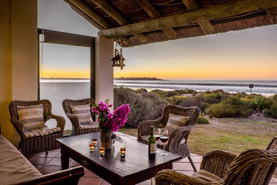 Patio, Natural landscape, Sea view