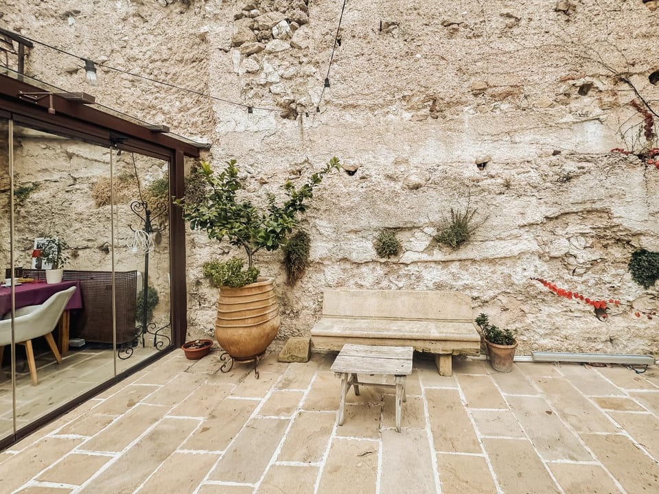 Property building, Patio