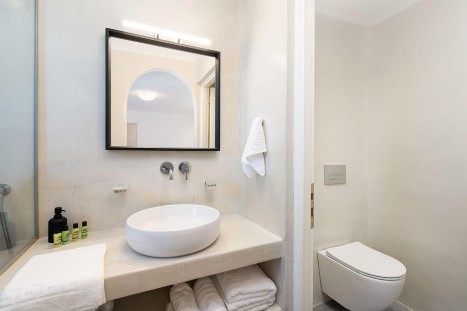 Toilet, Bathroom, towels