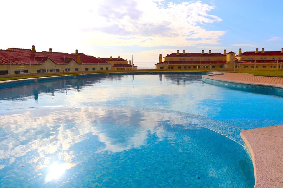 Swimming pool, Sunset