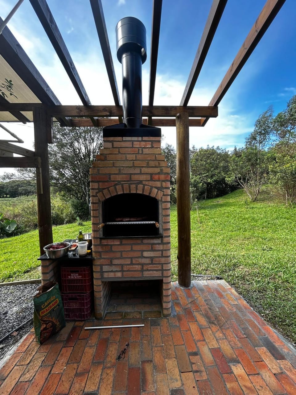 Patio, BBQ facilities, Garden view