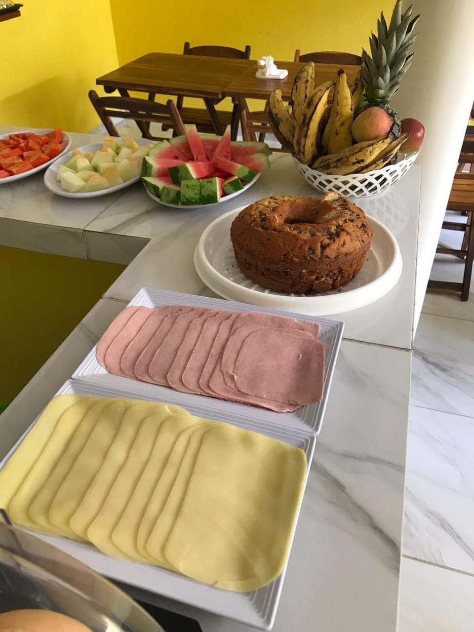 Buffet breakfast