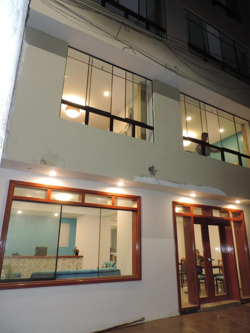 Property building, Night