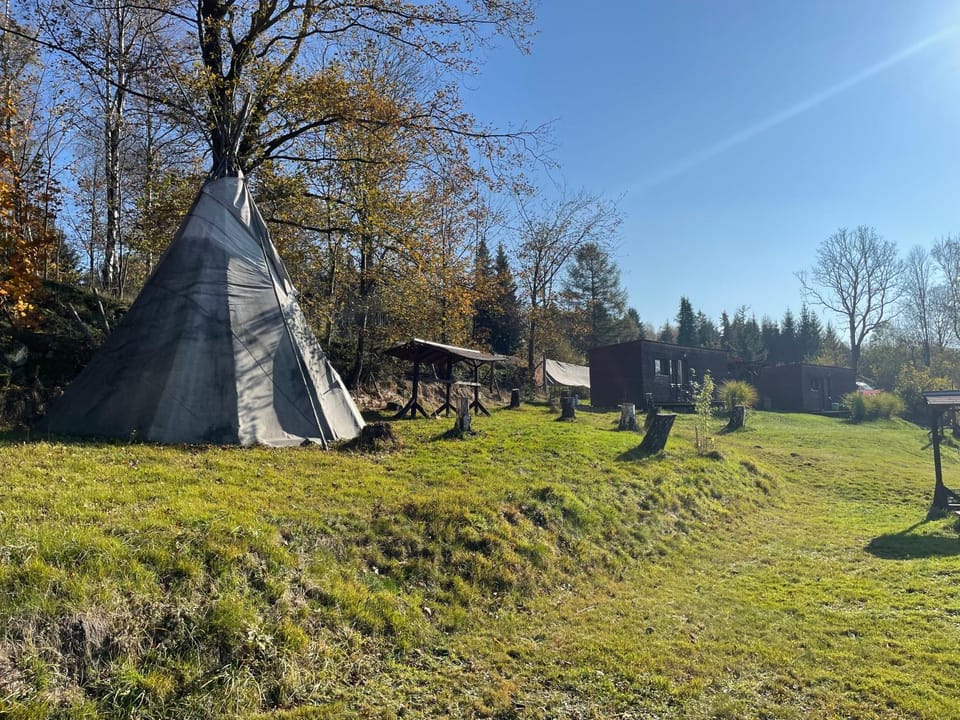 Fox House Tisá / Rájec Campground/ 
RV Resort in Sächsische Schweiz-Osterzgebirge