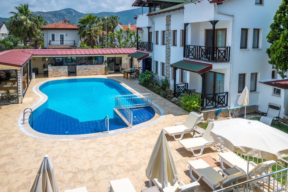 Property building, View (from property/room), Pool view, Swimming pool