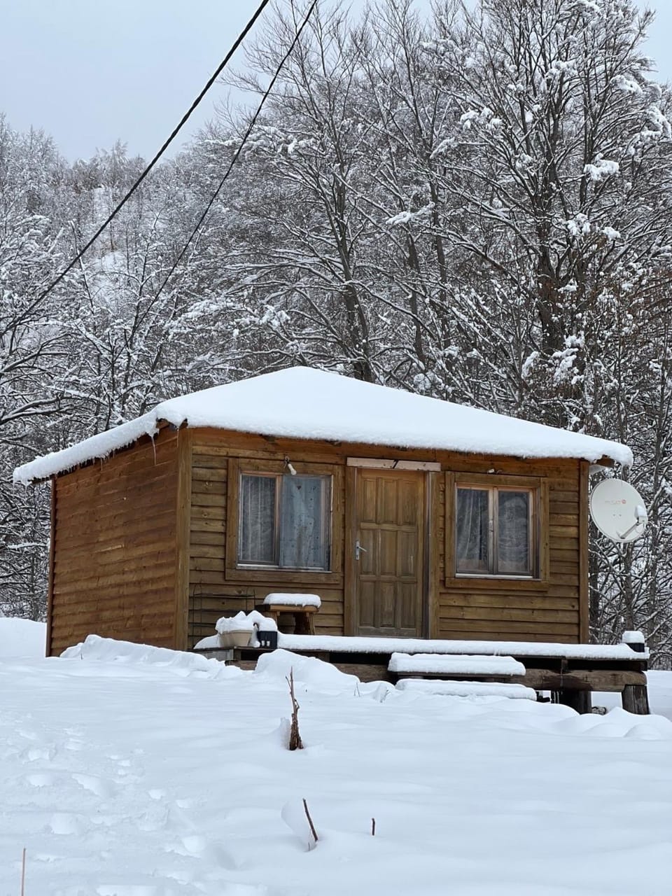 Property building, Day, Natural landscape, Winter