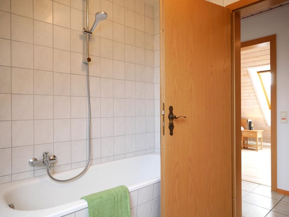 Bathroom, Living room