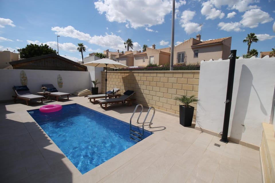 Ferienhaus mit Privaten Pool House in Vega Baja del Segura