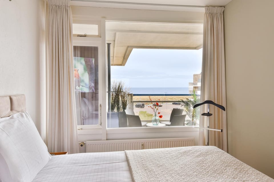 Bedroom, Sea view