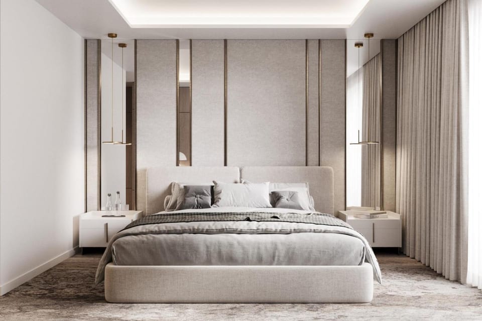 Photo of the whole room, Bedroom