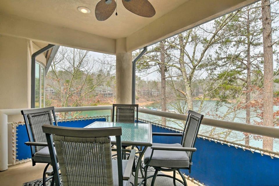 Lake Keowee Resort Condo: Waterfront Balcony House in Lake Keowee