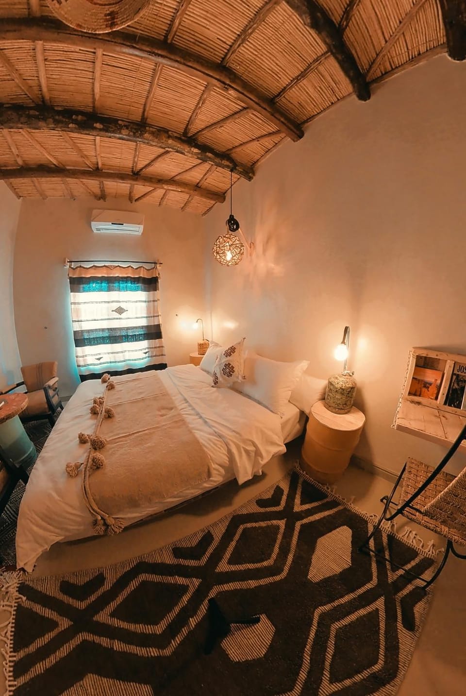 Bathroom, View (from property/room), Bedroom, hair dryier, towels, air conditioner
