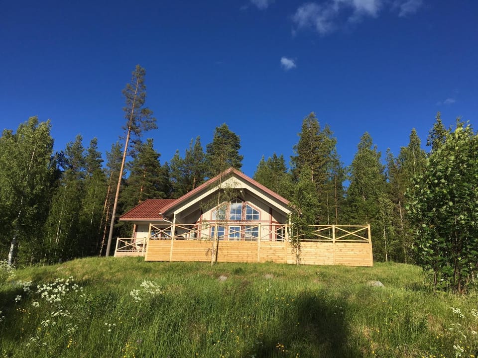 Cozy house in Järvsö with a stunning view Villa in Sweden