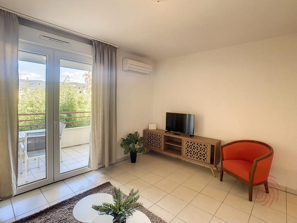 Bel F2 climatisé avec terrasse, proche Thermes et centre-ville, animaux acceptés - FR-1-451-154 Apartment in Occitanie