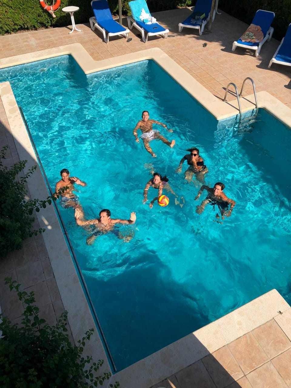 group of guests