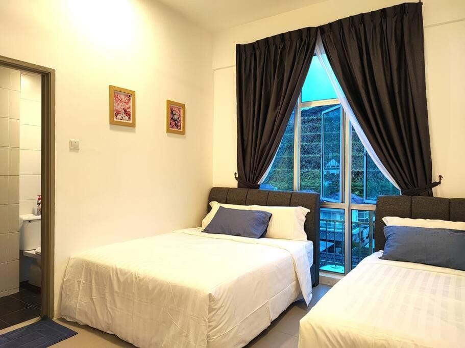 W39C WarmStay atGoldenHill NightMarket 2R WiFi CarPark House in Brinchang