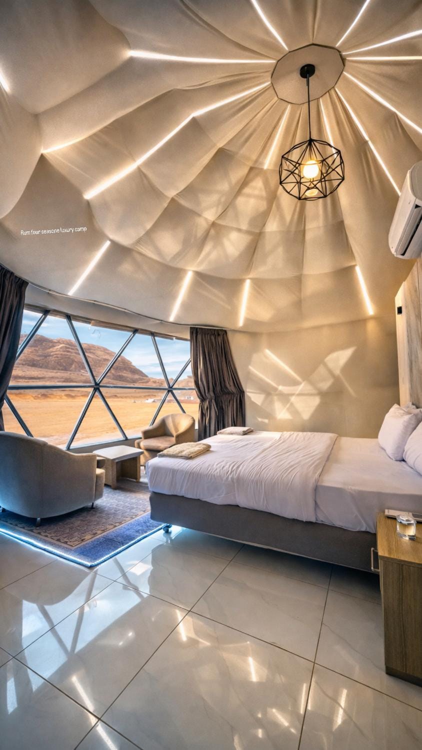 Bed, Living room