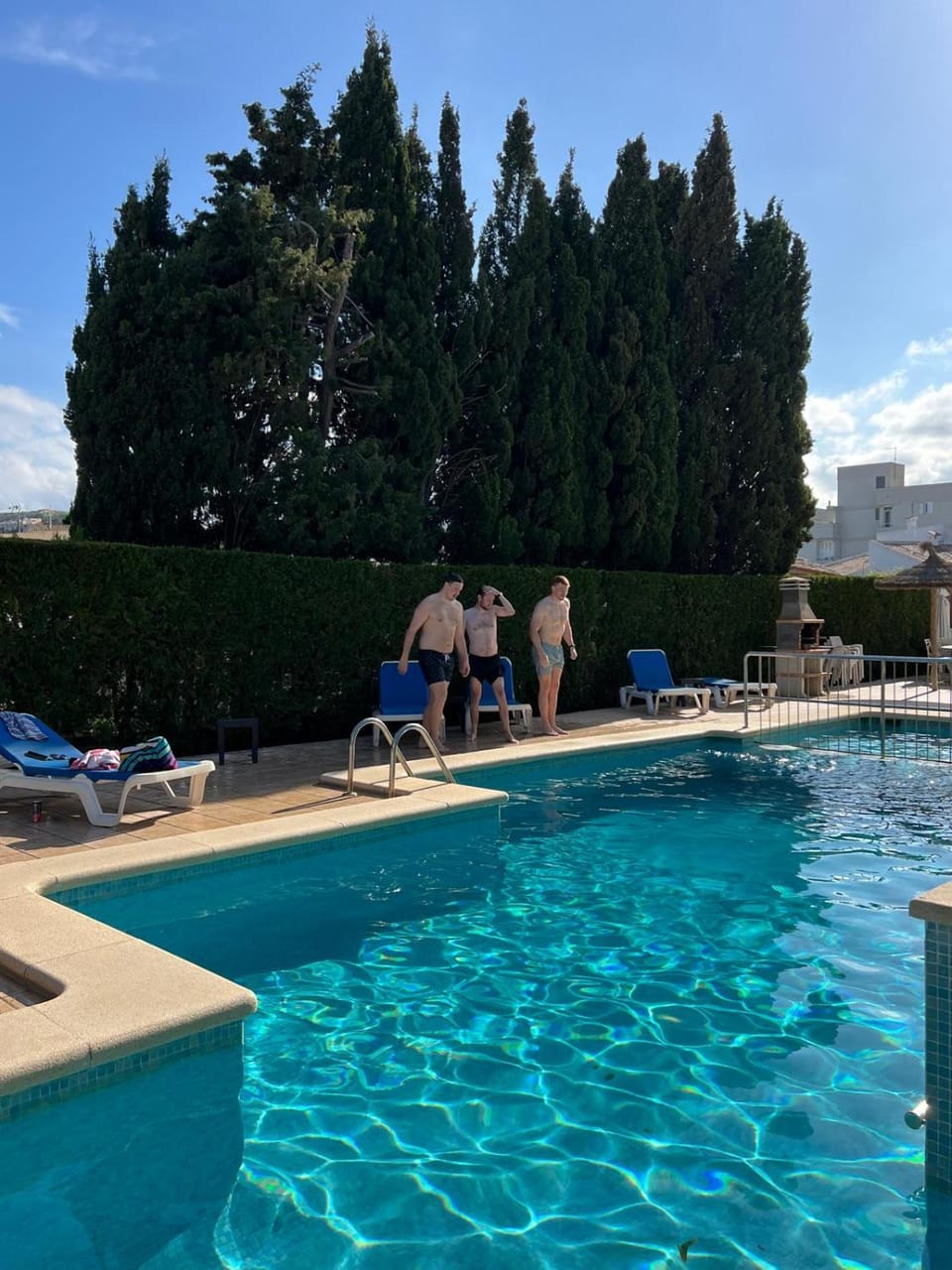 Swimming pool, Swimming pool, group of guests