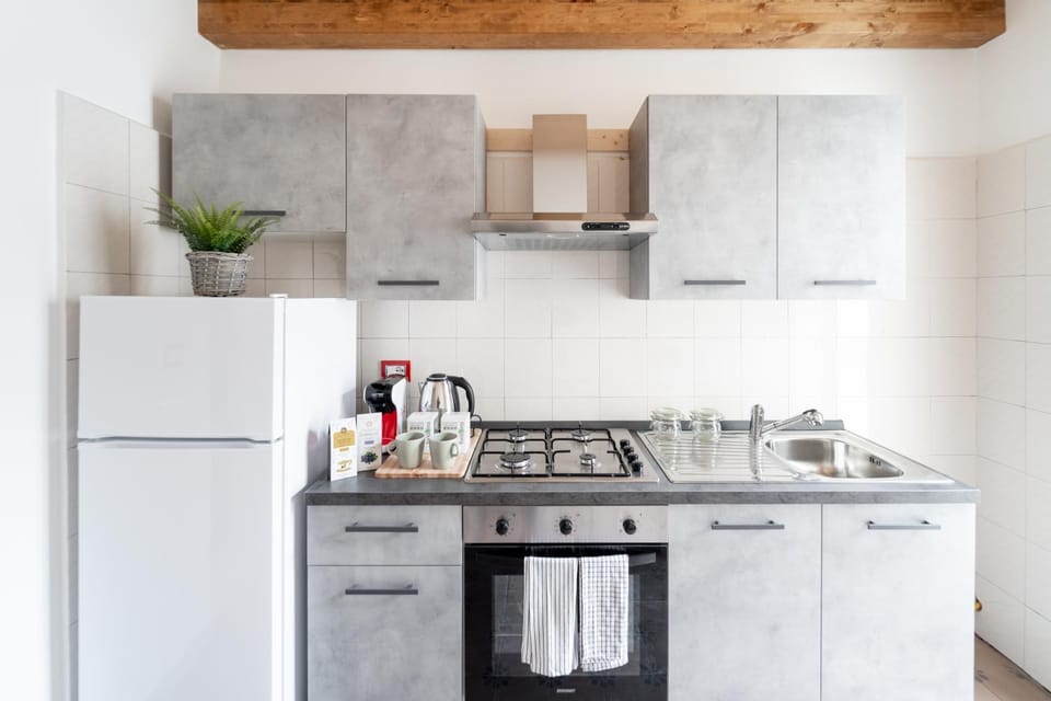Kitchen or kitchenette, minibar, pet friendly, stove, kitchen
