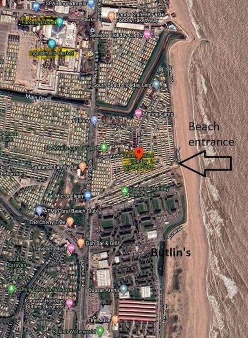 Beachside caravan, Family-friendly, WiFi Apartment in Ingoldmells
