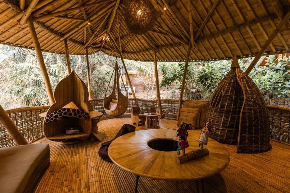 Sharma Springs 5 bds Luxurious Bamboo Mansion Pool Villa in Abiansemal