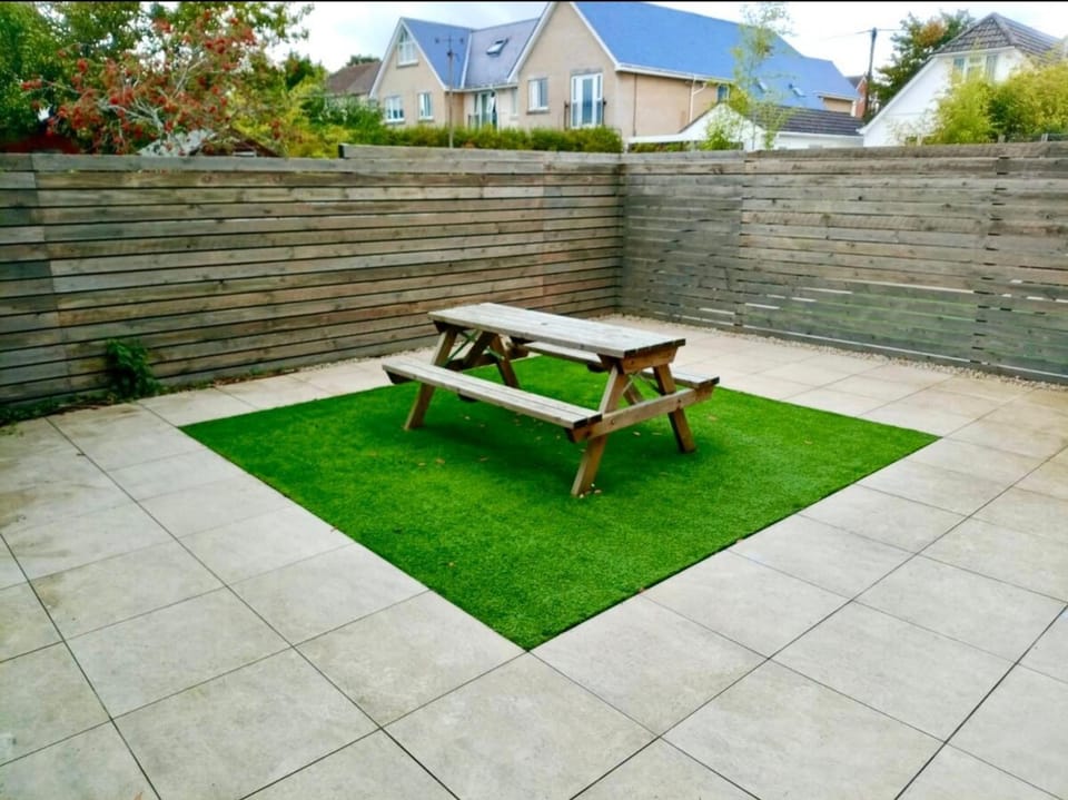 Patio, Spring, Day, Garden, Garden view