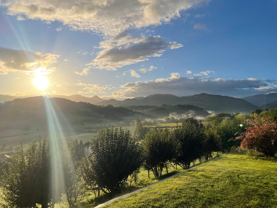 Mountain view, Sunrise