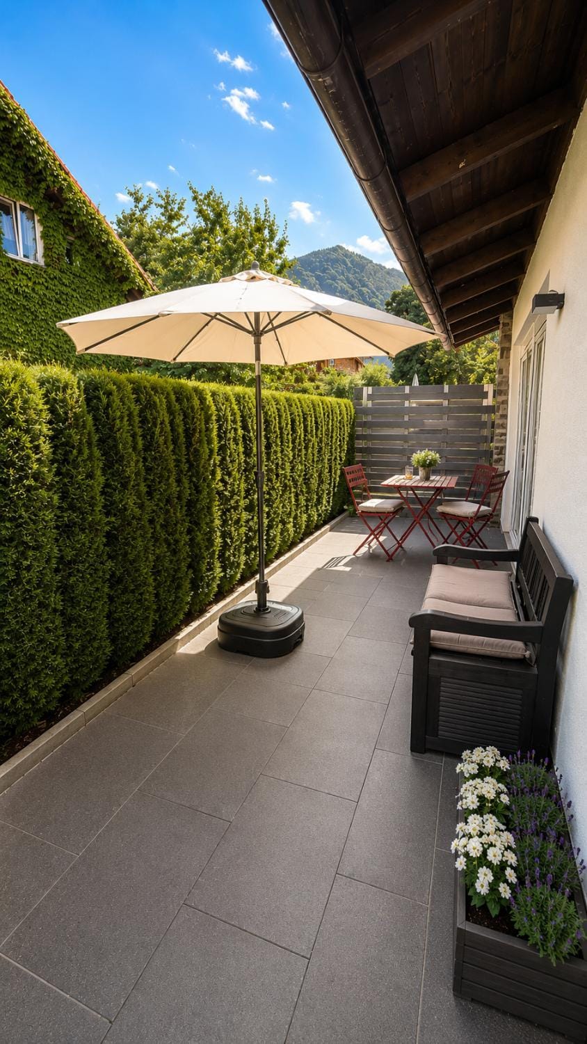 Day, Garden, View (from property/room), Balcony/Terrace, Seating area, Garden view