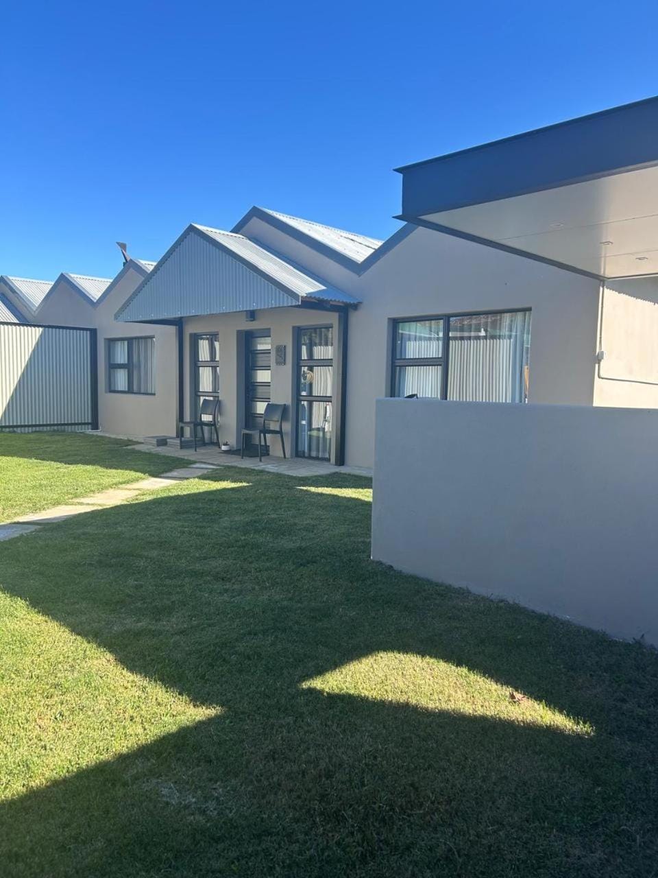 Property building, Garden view