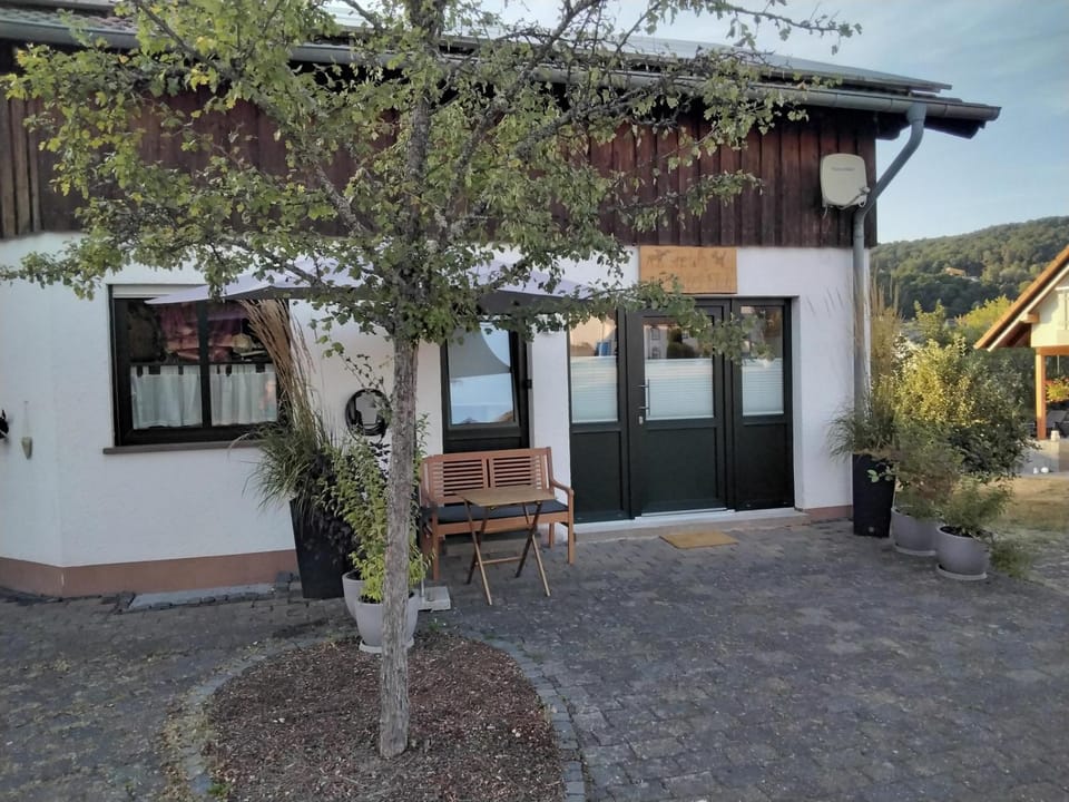 Property building, Facade/entrance, Garden, View (from property/room), Seating area, Garden view