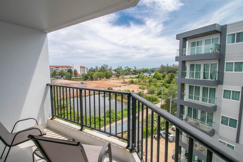 Property building, Patio, Day, View (from property/room), Balcony/Terrace