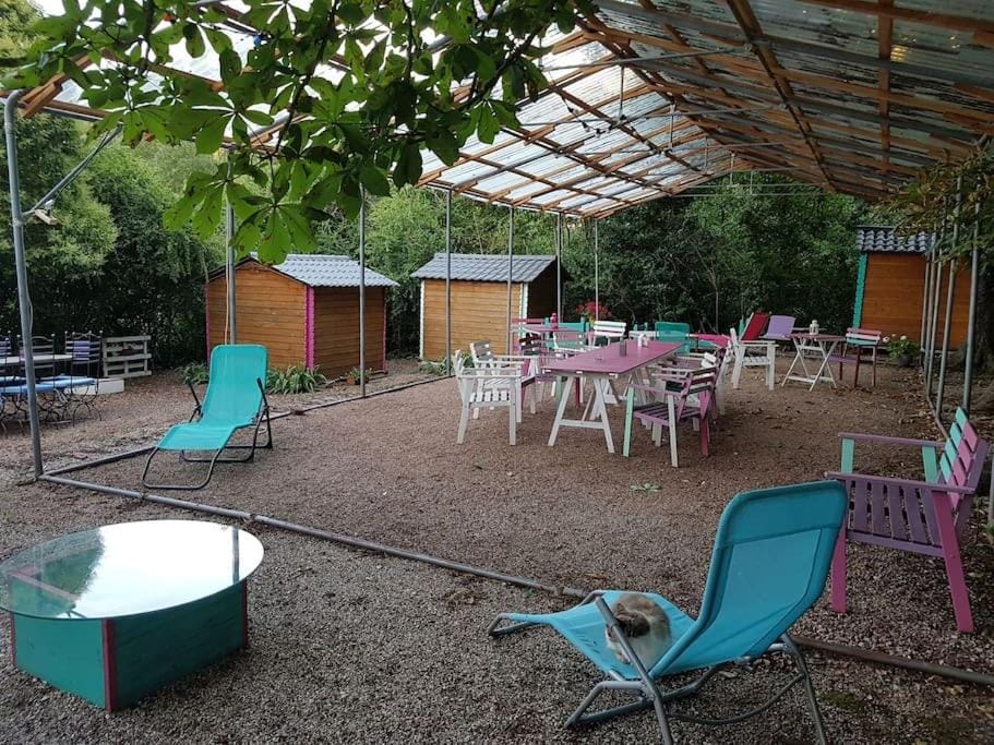 Patio, sunbed