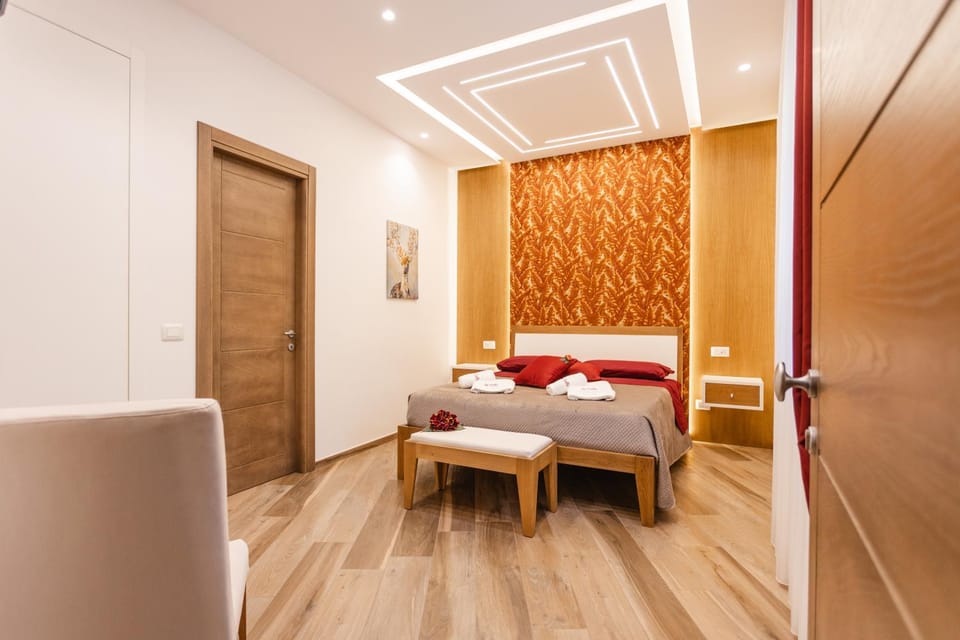 Bed, Summer, Bedroom, Mountain view