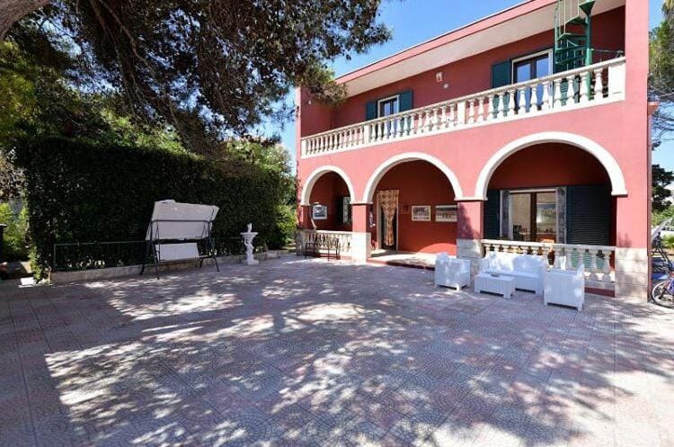 Property building, Patio