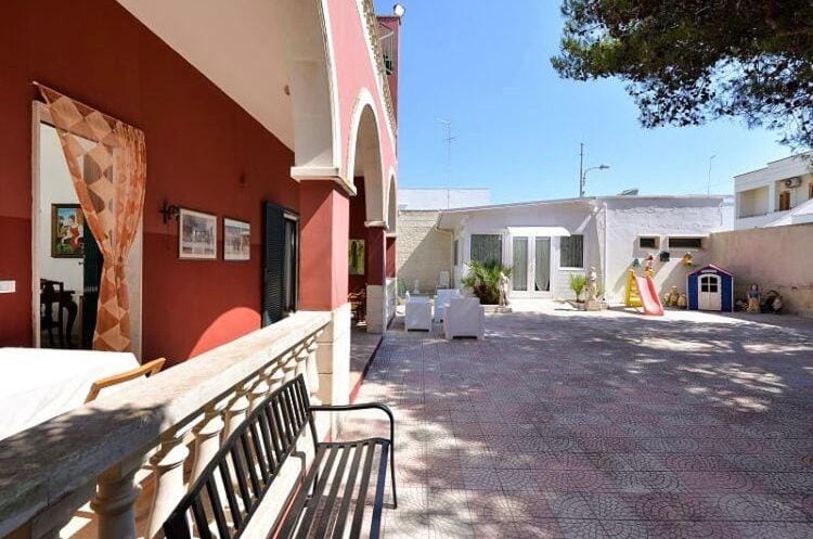 Property building, Patio
