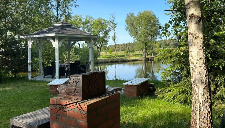 Spring, Natural landscape, Garden, Garden view, Lake view
