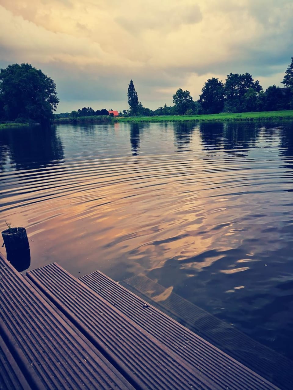 Natural landscape, Fishing, Garden, River view