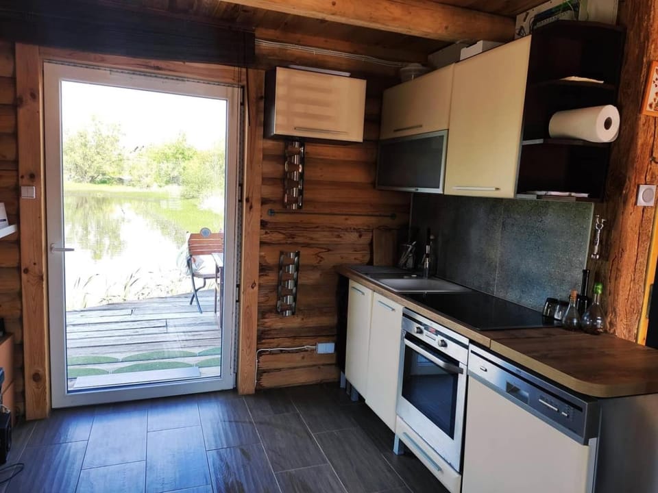 Kitchen or kitchenette, dishwasher, oven