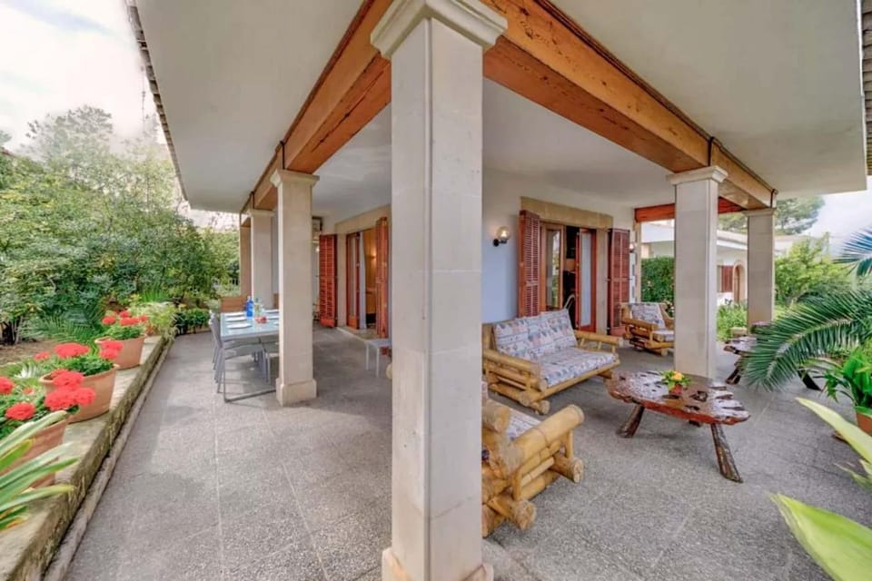 Patio, Garden, Garden view