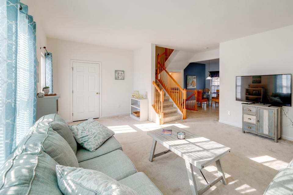 < 3 Mi to Bethany Beach: Family Gem w/ Game Room House in Millville