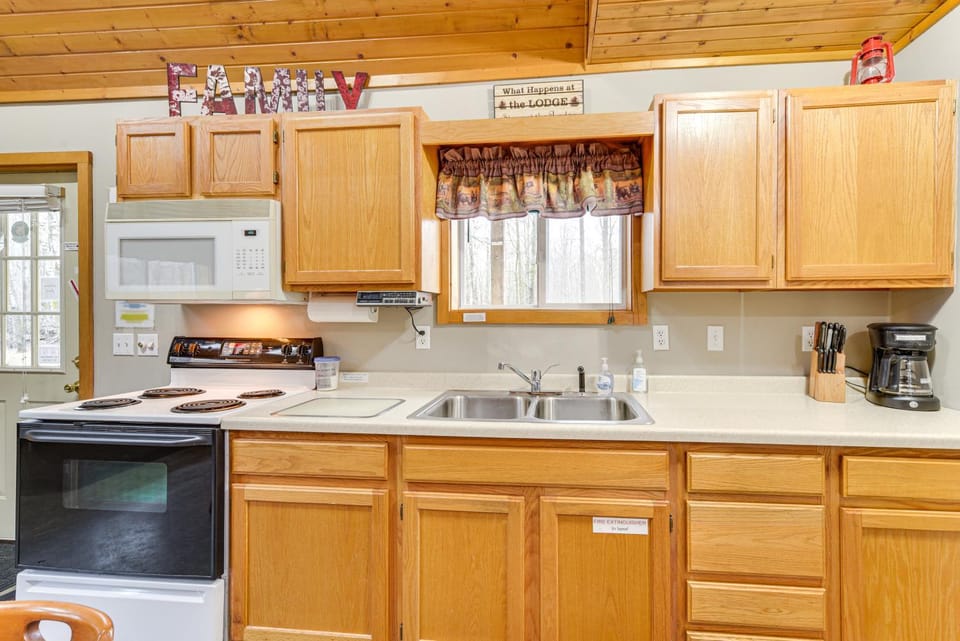Cozy Birchwood Retreat on UTV Trail w/ Hot Tub! House in Wisconsin