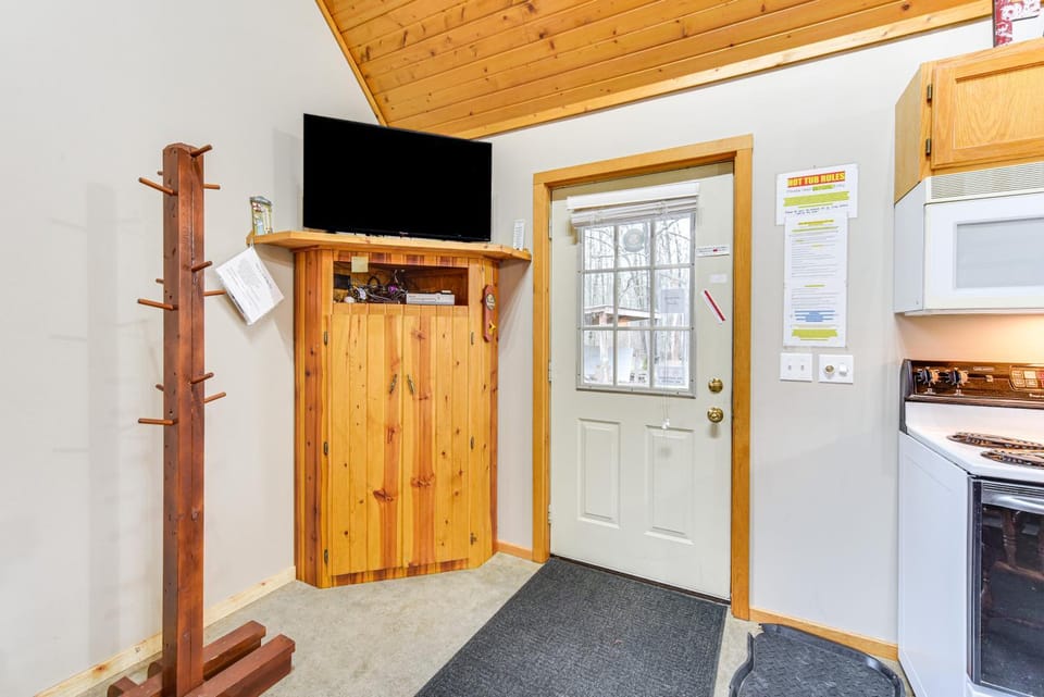 Cozy Birchwood Retreat on UTV Trail w/ Hot Tub! House in Wisconsin