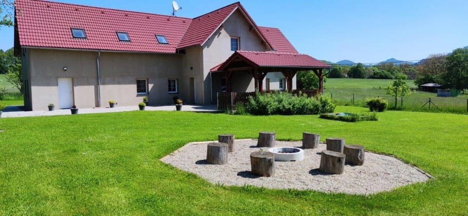 Property building, Garden, Garden view