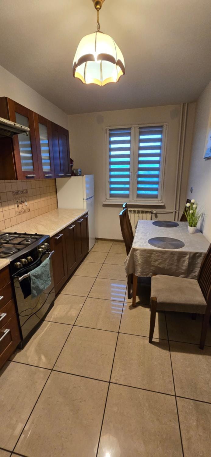 Kitchen or kitchenette, Dining area, stove